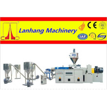 PVC Plastique WPC Compounding Pelletizing Granulator Line